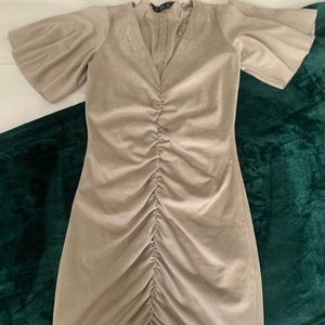 RUCHED ZARA DRESS